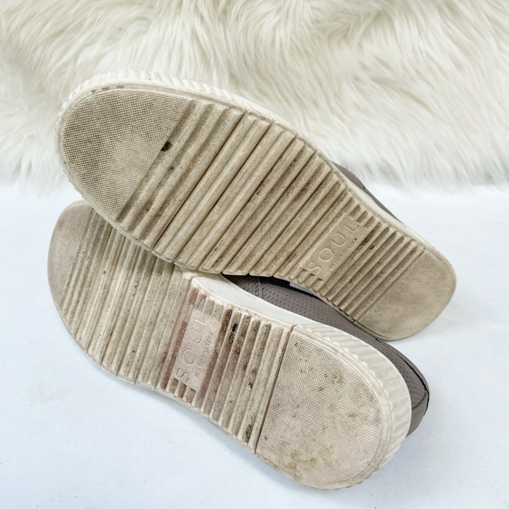 SOUL Naturalizer TIA Slip-On Sneaker Size 7.5W Mushroom Synthetic Size 7.5W - Picture 10 of 12